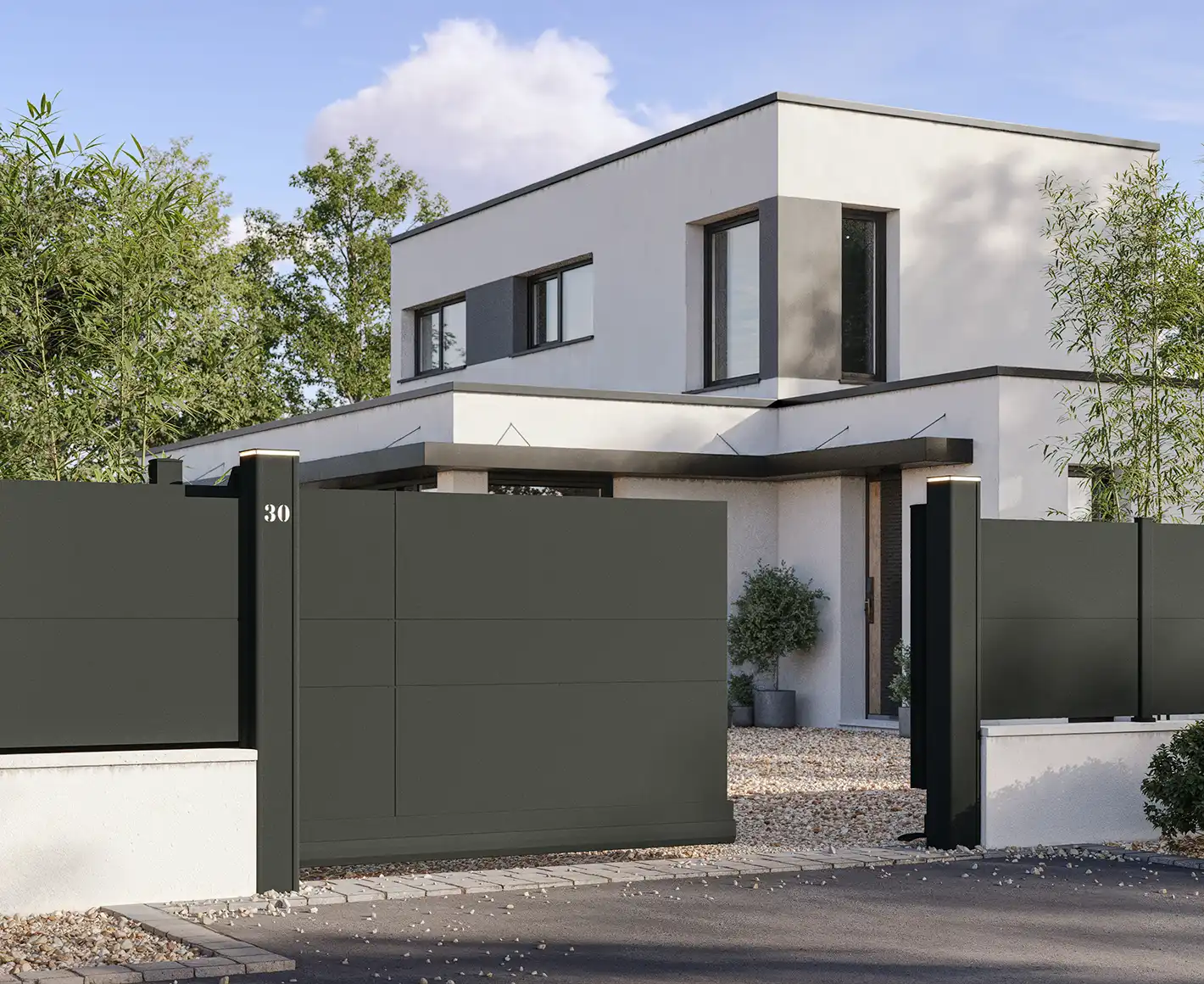 Motorisation pour portail coulissant
