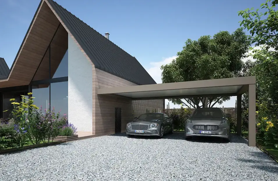 Carport indépendant ou adossé ?