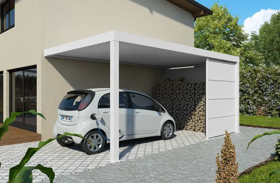 Un carport pour ranger votre matériel